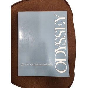 Honda Odyssey Electrical Troubleshooting Manual 1996 Honda Motor Company